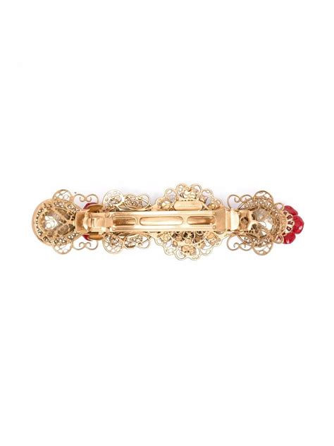 dolce gabbana hair clip|farfetch hair bands.